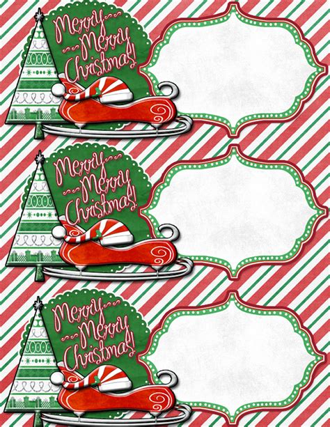 5 Best Large Printable Christmas Gift Tags PDF For Free At Printablee