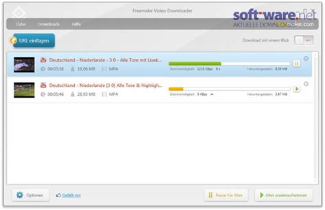 Freemake Video Downloader Download Windows Deutsch Bei Soft Warenet
