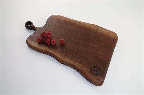 Unique Cutting Board Walnut Serving Tray By Graydogwoodworks