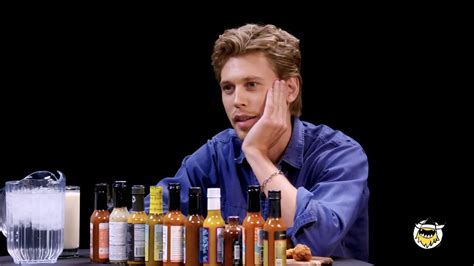 Austin Butler On ‘hot Ones Does He Stop Elvis Accent While Eating Wings