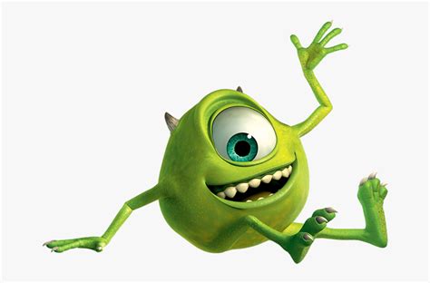 We81 Mike Wazowski Monsters Inc Png Free Transparent Clipart