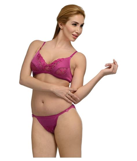 Buy Girls Care Pink Cotton Bra Panty Sets Online At Best Prices In India Snapdeal