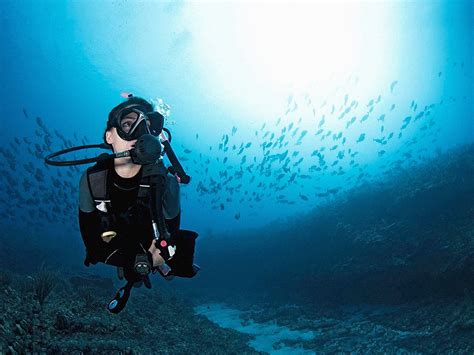 The answer depends on what kind of diving you do, but in general you go deep diving when you go deeper than. The best scuba diving center in Santorini Greece - Navy's Waterworld