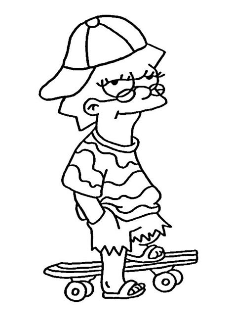 In aesthetic coloring pages we come up with some new types of pictures. 32 Simpsons Coloring Pages: Printable PDF - Print Color Craft