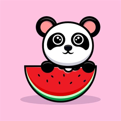 Watermelon Cartoon Cute Fruit Drawings Garotin Habeleza