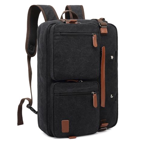 Convertible Backpack Briefcase Messenger Bag 173 Inch Laptop Tablet Carrying Case Shoulder Bag