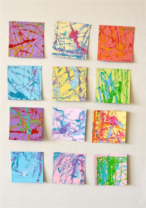 Painting With Marbles Action Art For Child Art Play Heart