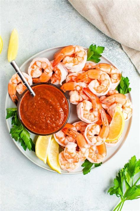 Easy Shrimp Cocktail With Low Sugar Cocktail Sauce Eating Bird Food