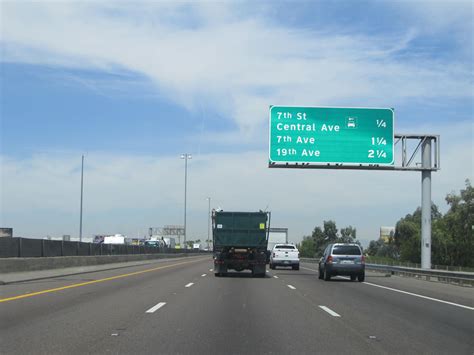 Arizona Interstate 17 Northbound Cross Country Roads