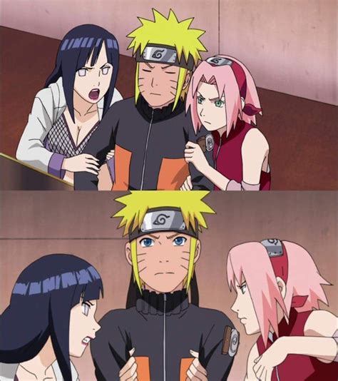 Haha Sakura Fighting Hinata For Naruto Naruto Shippuden Characters Anime Naruto Anime