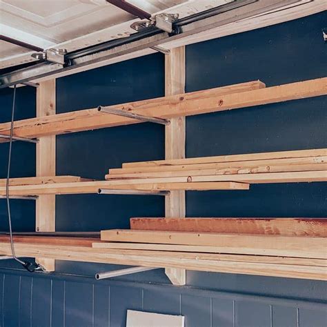 A diy tutorial to build a lumber rack including plans. DIY Wood Storage Rack with Conduit (6 Easy Steps ...