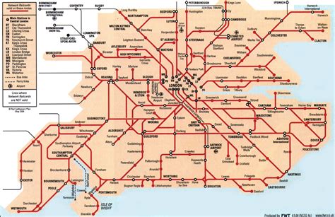 British Rail Network Map London And South East Map And Network Railcard Images And Photos Finder