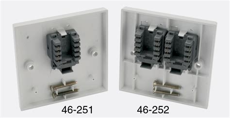 Rj45 wiring pinout for crossover and straight through lan ethernet network cables. KRONE RJ45-K Dual wall outlet