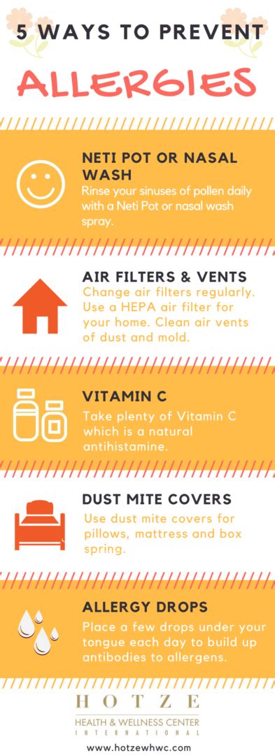 5 Ways To Prevent Allergies Hotze Health And Wellness Center Houston