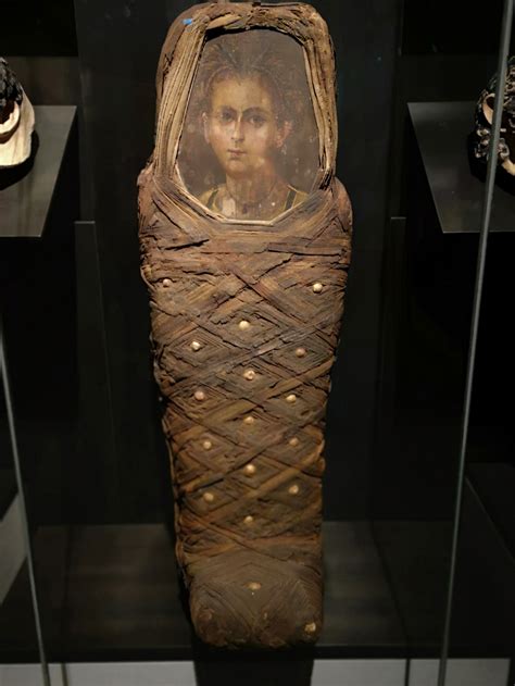 Reconstruction Confirms Accuracy Of Fayoum Child Mummy Portrait The