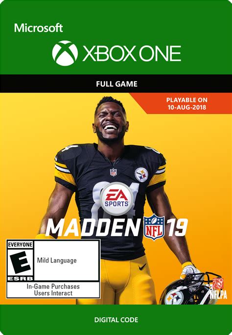 Download Madden Nfl 19 Electronic Arts Xbox One Digital Madden 19