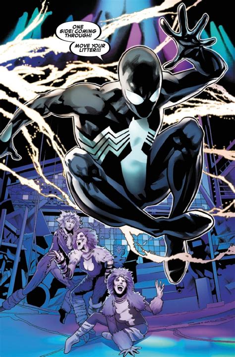 Symbiote Spiderman Comic