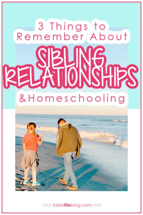 3 Things To Remember About Sibling Relationships And Homeschooling