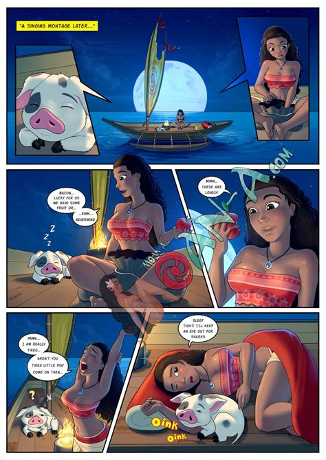 Post Chesare Comic Moana Moana Waialiki