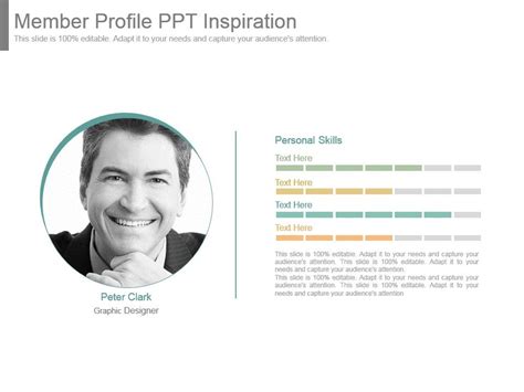 Member Profile Ppt Inspiration Powerpoint Presentation