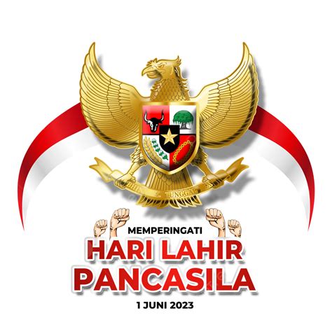 Happy Birthday Pancasila In 2023 With Golden Logo Garuda Indonesia Flag Porn Sex Picture