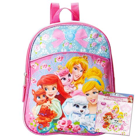 Buy Disney Princess Backpack For Toddler Girls Preschool Set Deluxe