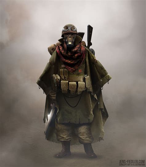 Wasteland Soldier Jens Fiedler Post Apocalyptic Costume Apocalypse