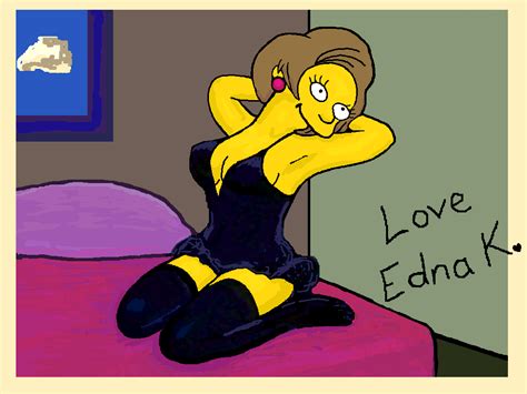 Pin En Edna Krabappel