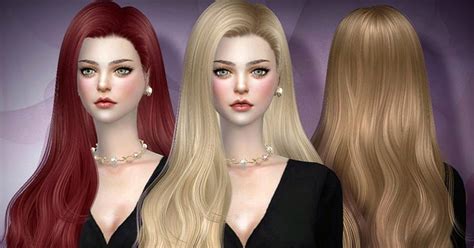My Sims 4 Blog Rose Hair By S Club