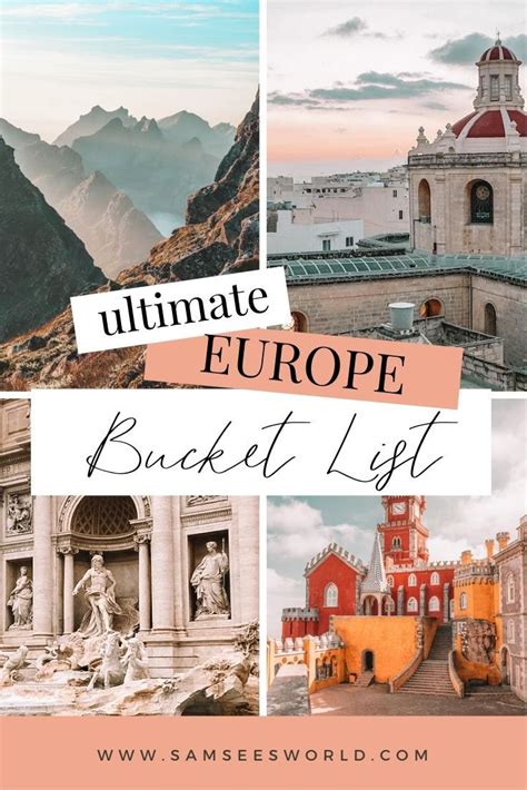The Ultimate Europe Bucket List 50 Best Places And Experiences Europe