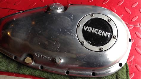 1951 Vincent Comet Motorcycle 500cc 12 Center Stand
