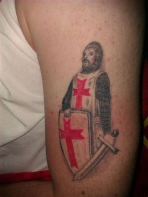 Crusader Knight Templar Tattoo