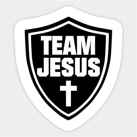 Jesus Christ Team Jesus Sign Religious T Cross
