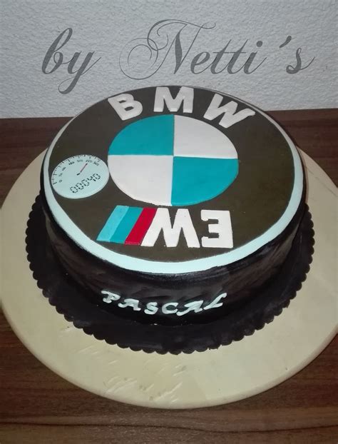 Bmw M3 Cake Fondant Motto Cake Car Cake Torte Cake Themed Cakes