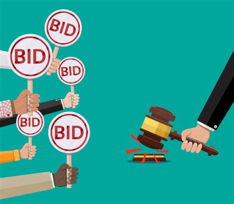 8400 Bidding Stock Illustrations Royalty Free Vector Graphics And Clip