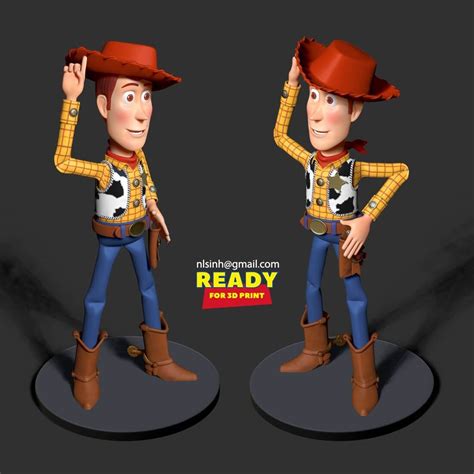 Sherrif Woody Toy Story 3d Model Ph