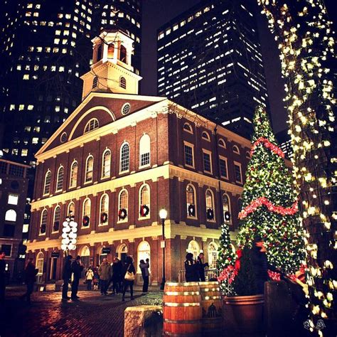 Faneuil Hall Boston Christmas In Boston Christmas In The City Boston