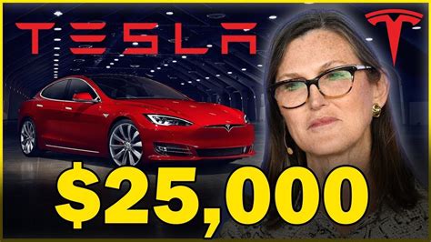 7 Minutes Ago Cathy Wood Predict Tesla To Reach 25 000 Over The