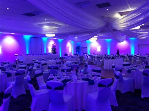 If you are looking for rentals for your wedding or private party taking place in a banquet hall, outdoor. Up Lighting, ceiling drapery, chair covers, chair bands ...