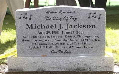 Pin By Pam Brown On WRITTEN IN STONE Michael Jackson Grave Famous