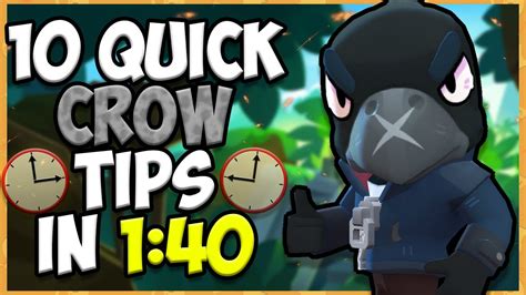 Learn the stats, play tips and damage values for crow from brawl stars! 10 QUICK Tips About: Crow🐦- Brawl Stars - YouTube
