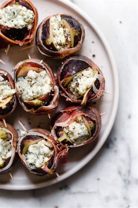 Prosciutto Wrapped Figs With Blue Cheese Grill Or Air Fryer Skinnytaste