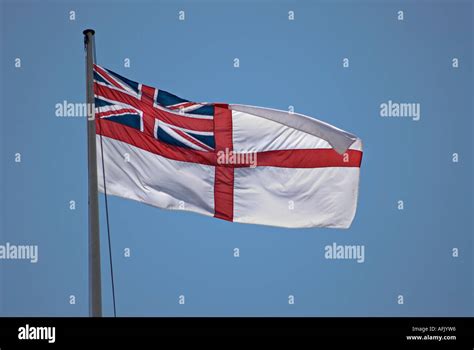 British Union Jack Set Within The English Cross Of Saint George Flag