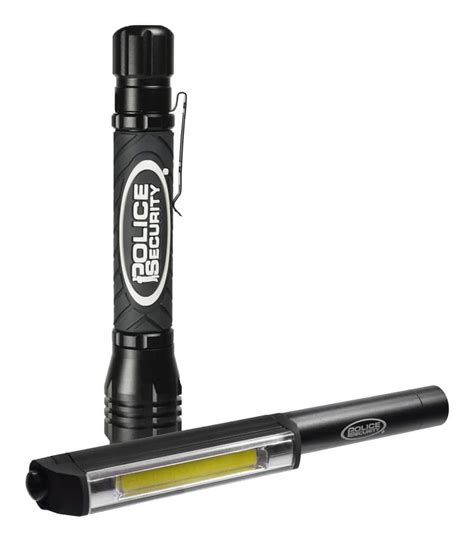 Police Security Elite 260280 Lumens Handheld Flashlight And Pen Light