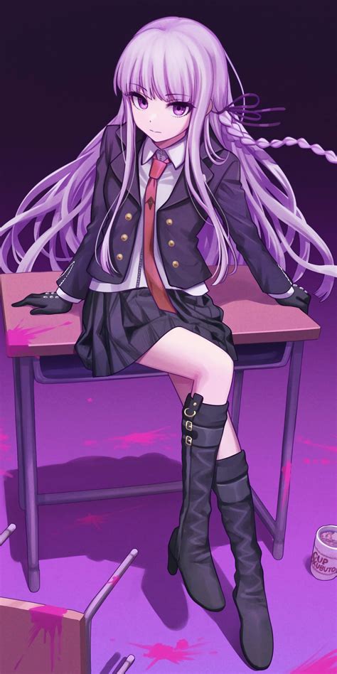 壁纸 Danganronpa 动漫女孩 Kirigiri Kyouko x Hopesgone 电脑桌面壁纸 WallHere 壁纸库