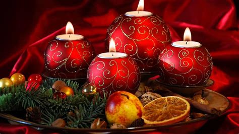 Christmas Candle Relaxing Christmas Hd Wallpaper Peakpx