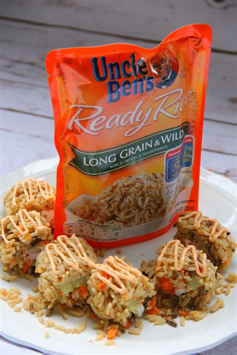 How do you microwave uncle ben's original rice? Sushi with Uncle Ben's® Long Grain & Wild Rice Fast Cook ...