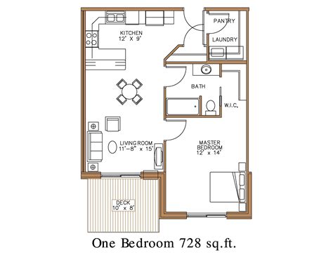 720 Sq Ft Apartment Floor Plan Floorplansclick