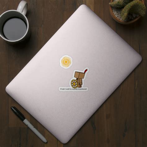 danbo if only i could be so grossly incandescent dark souls sticker teepublic