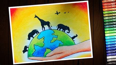 30 Trends Ideas Drawing Easy Poster On Save Animals For Kids Mariam